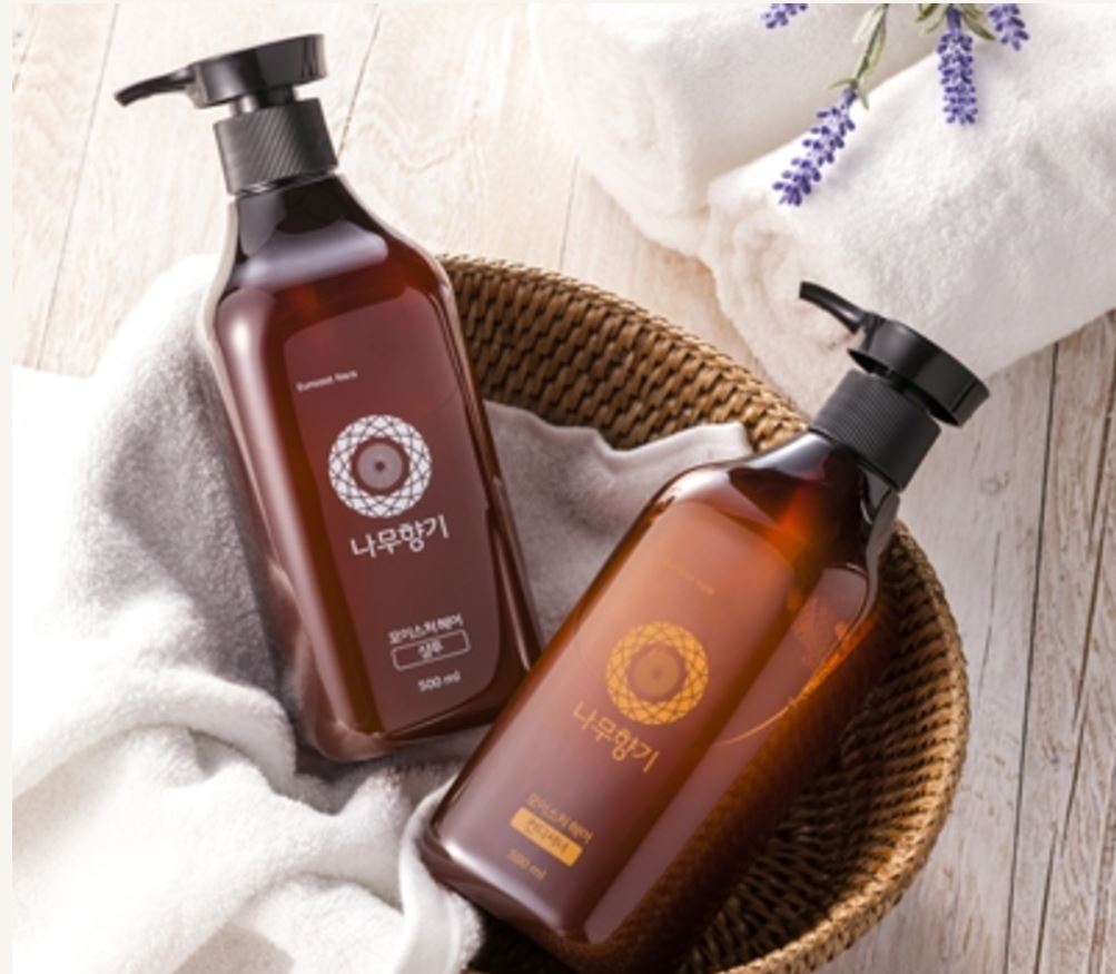 Wood Scent Shampoo & Conditioner Set