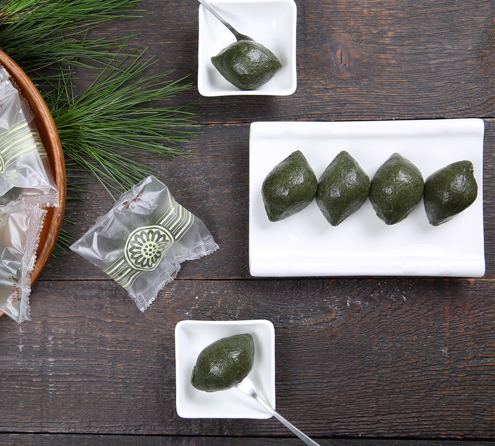 [Free Separate Shipping] Organic Banga Rice Cake Set (Injeolmi 240g*3 packs + Glutinous Rice Cake 270g*3 packs + Mosi Leaf Songpyeon 800g*1 pack)
