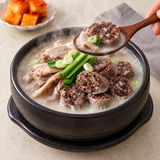 [Free Separate Shipping] [Kkotma Fresh] Hot Sundaeguk Set Meal (2 Packs of Sundae + 2 Servings of Seolleongtang)