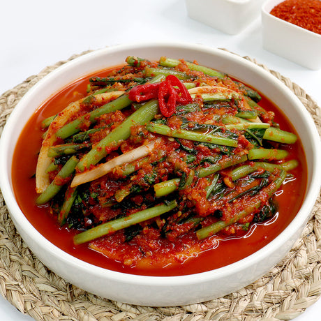 [Free Separate Shipping] Jeollanam-do Saebyeok Farm Kimchi - Yeolmu Kimchi 2kg + Green Onion Kimchi 2kg