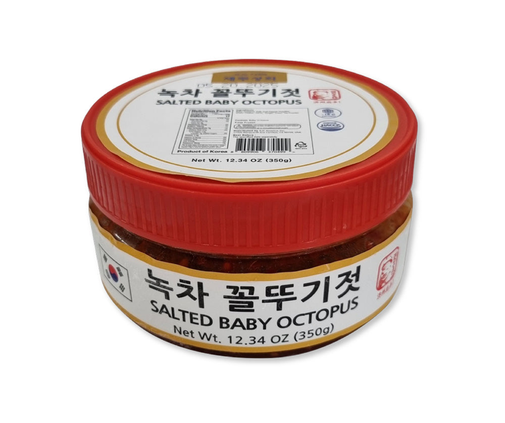 [Kkotma Fresh] Jeju Green Tea Salted Squid (350g)