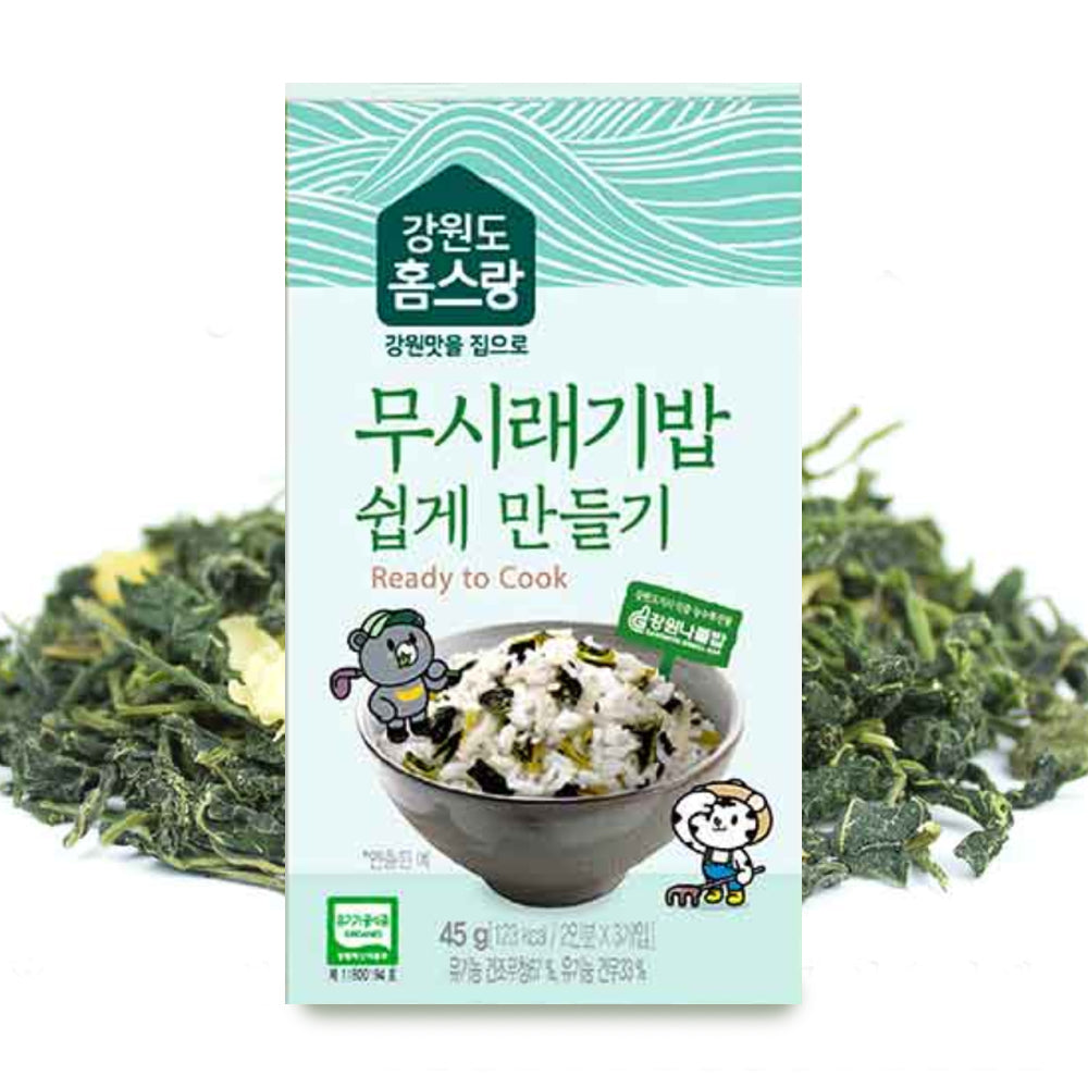 Homes-rang Dried Radish Greens Rice Easy Recipe 45g Expiration Date: April 15, 2026