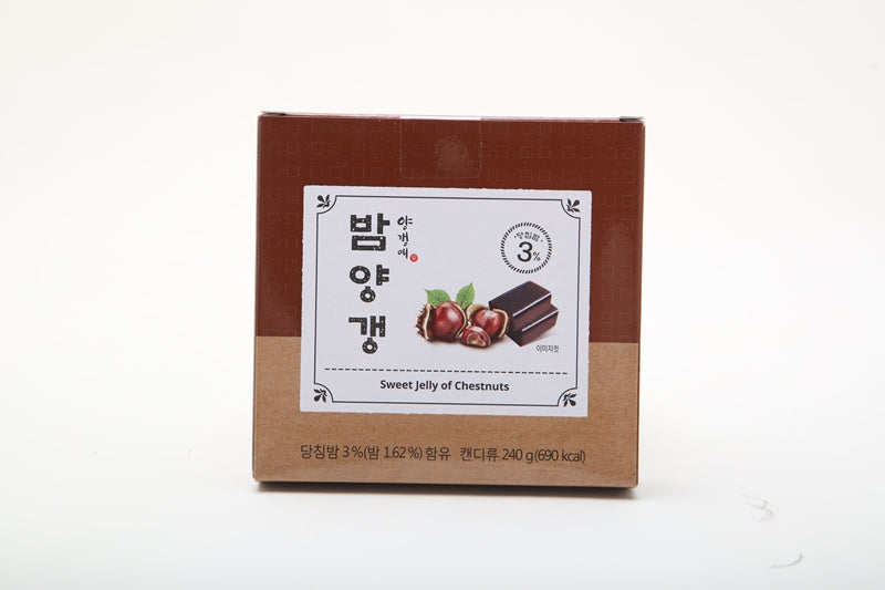 Nutritious Snack Yanggaeng-ae Chestnut Yanggaeng (40g * 6 pieces) * 3 boxes