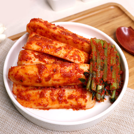 [Free Separate Shipping] Jeollanam-do Saebyeok Farm Kimchi - Chonggak Kimchi 3kg + Gat Kimchi 2kg