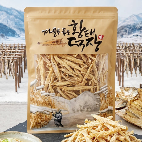 [Gangwon-do] Daegwallyeong Snow Village Dried Pollack - Striped Dried Pollack 453g Expiration Date: November 27, 2027