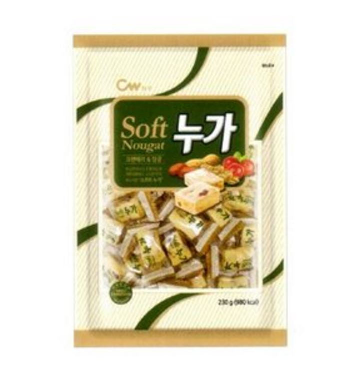 Cheongwoo Soft Nougat Candy 230g