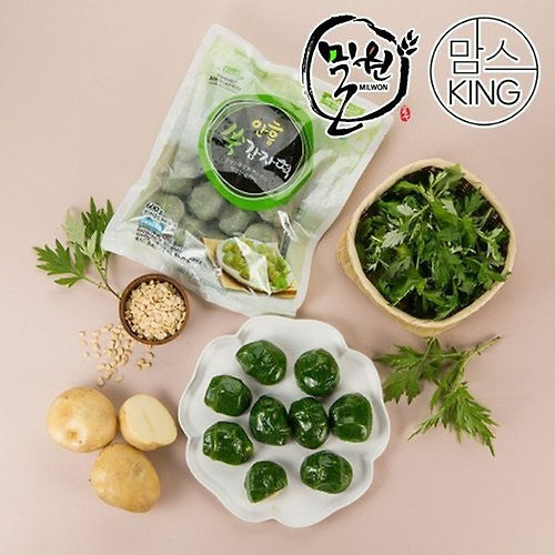 [Kkotma Fresh] Honey Source - Anheung, Gangwon-do Mugwort Potato Rice Cake 600g