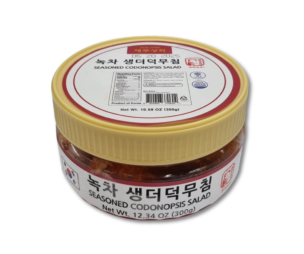 [KkotmaFresh] Jeju Green Tea Seasoned Fresh Deodeok (300g)