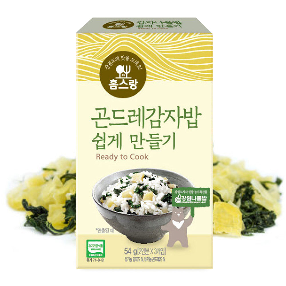 Homes-rang Gondre Potato Rice Easy Recipe 54g Expiration Date: April 15, 2026