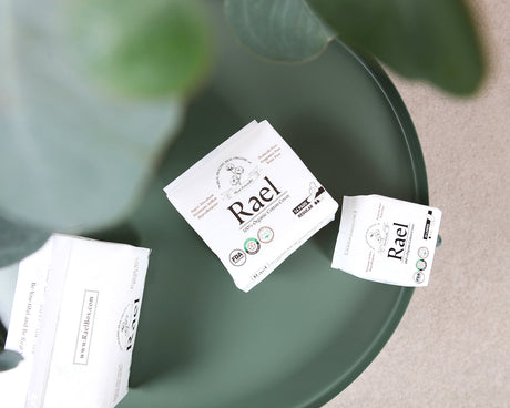 Rael Organic Cotton Sanitary Pads Large 12p * 2 Packs