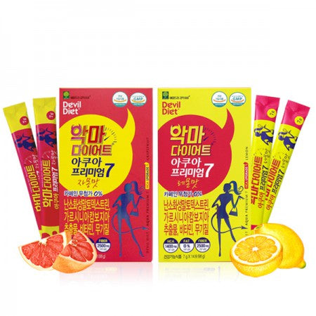 [Free Separate Shipping] Devil Diet (Grapefruit Flavor 14-day supply + Lemon Flavor 14-day supply) 28-day supply
