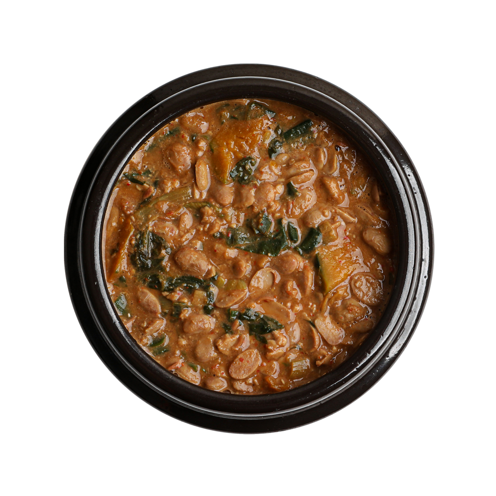 [꽃마Fresh] 옹고집 우거지 청국장 (350g)<br>유통기한 : 2025년 8월 16일