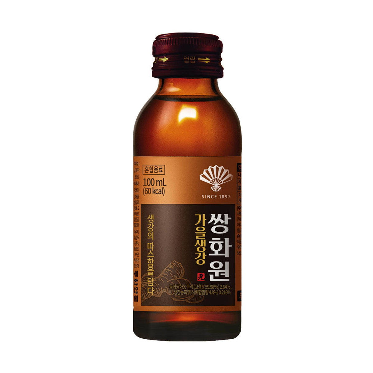 Donghwa Pharmaceutical - Autumn Ginger Ssanghwawon 1 Box (100ml x 10 bottles)