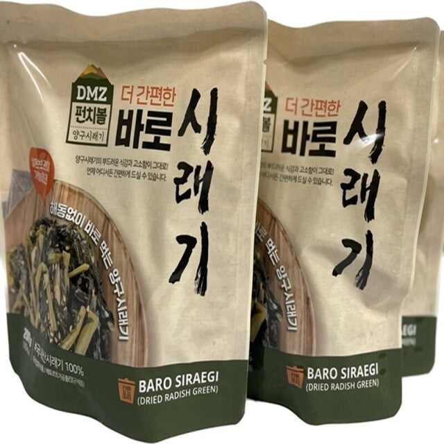 [꽃마Fresh] 펀치볼 - 더 간편한 바로 시래기 (200g)<br>유통기한 : 2025년 3월 5일