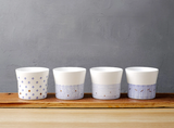 [Hankook Ceramic] Moiré Petit Cup 4-Piece Set