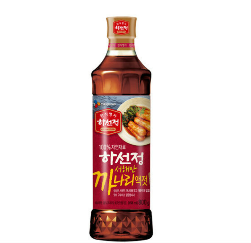 CJ Foods Sand Lance Fish Sauce 800g