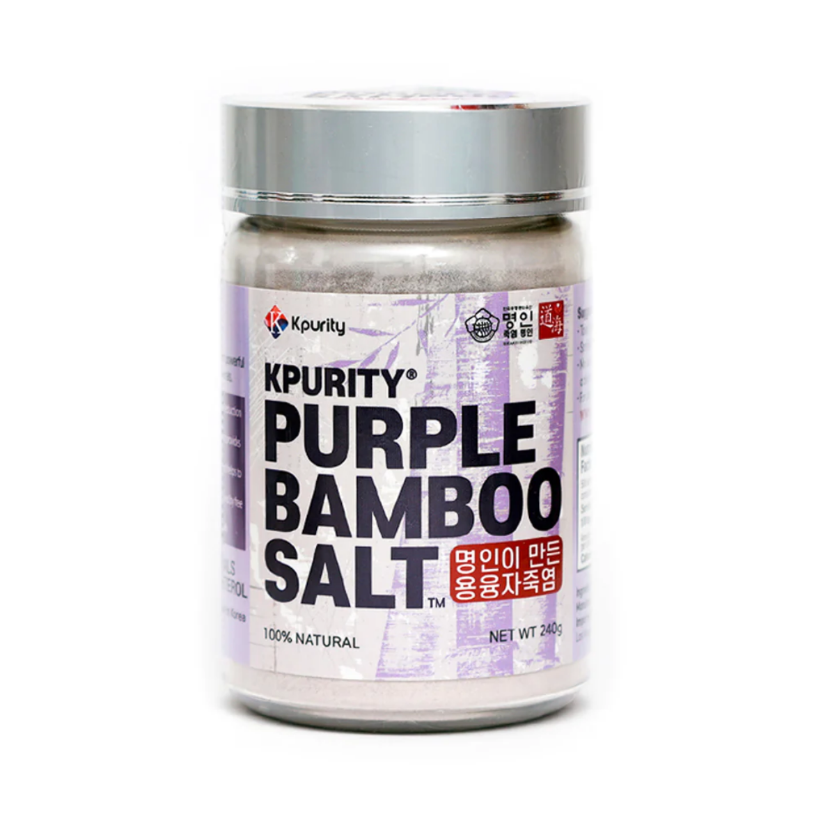 Insan Healing - Master-Made Illustrated Fused Purple Bamboo Salt (Powder) 240g
