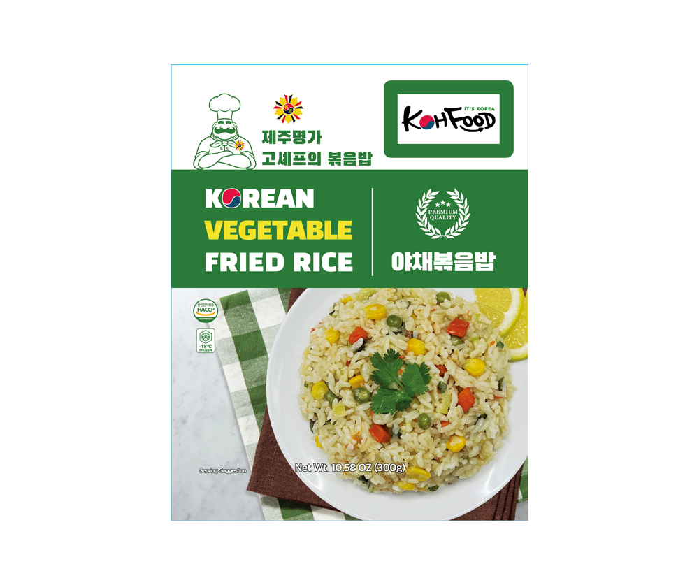 [Kkotma Fresh] Jeju Myeongga Chef Go's Fried Rice - Vegetable Fried Rice 300g