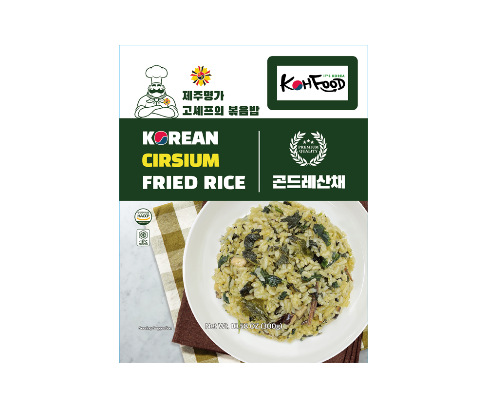 [Kkotma Fresh] Jeju Myeongga Chef Go's Fried Rice - Gondre Wild Vegetables 300g