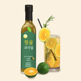 420ml Green Tangerine Cordial Capturing the Nature of Jeju
