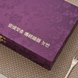 Brass Tray - Bangjja Yugi Teaspoon and Fork Set 10P