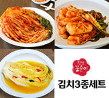 [Free Separate Shipping] Pyeongchang Kkotsuni Highland Whole Cabbage Kimchi 2kg + Radish Kimchi 2kg + Pumpkin Kimchi 2kg