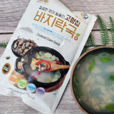 [Free Separate Shipping][Kkotma Fresh] Freshwater Clam Soup + Manila Clam Soup Seomjin River Gourmet Set 5-Pack
