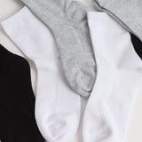 Convenient Everyday Socks Women's Cotton Mid-calf Socks (Color Selection)