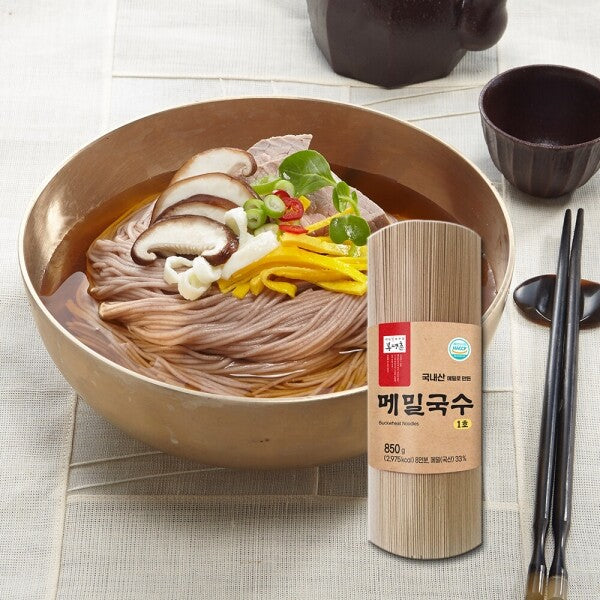 Bongpyeongchon Buckwheat Noodles No. 1 850g (Roll Type)