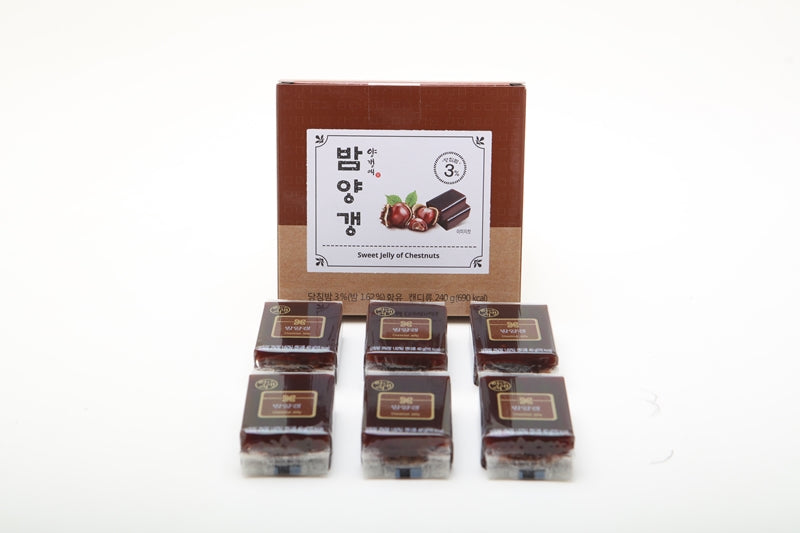Nutritious Snack Yanggaeng-ae Chestnut Yanggaeng (40g * 6 pieces) * 3 boxes