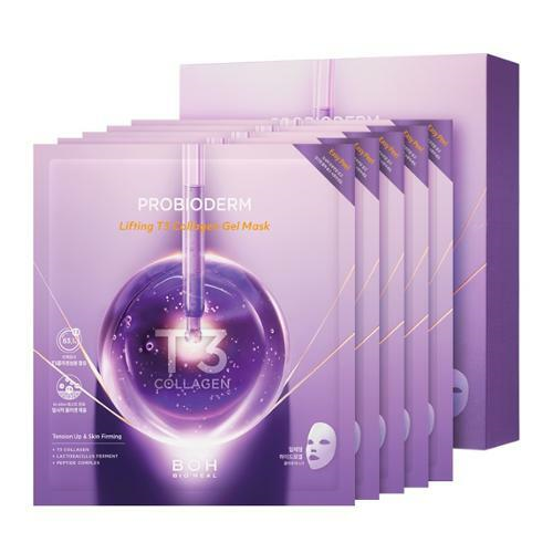 BIOHEAL BOH Probioderm Lifting T3 Collagen Gel Mask Sheet (5ea Special Set)