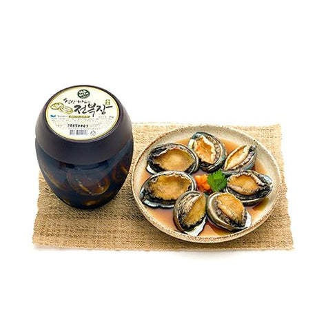 [Free Separate Shipping] Cheongsanbada - Soy Sauce Marinated Abalone 900g x 2 Bottles
