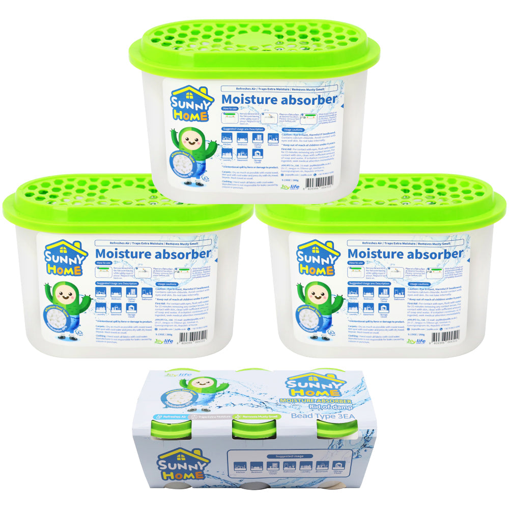 Sunny Home - Bright and Sunny House Closet Dehumidifier (3-Pack)