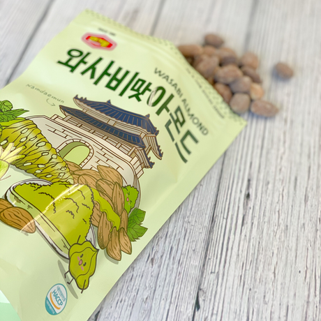 Mugurbon Wasabi Almonds 200g