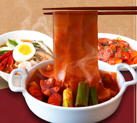한국에서 만든 넓적당면 로시한국당면 150g *3봉