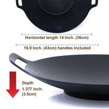 banu - Camping Griddle Pan (Choose 1: 12" or 14")