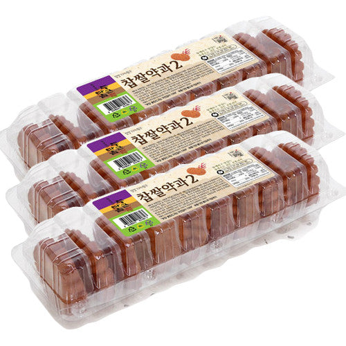 [Royal Palace Confectionery] Round Heart Glutinous Rice Yakgwa 2 (3 Packs)