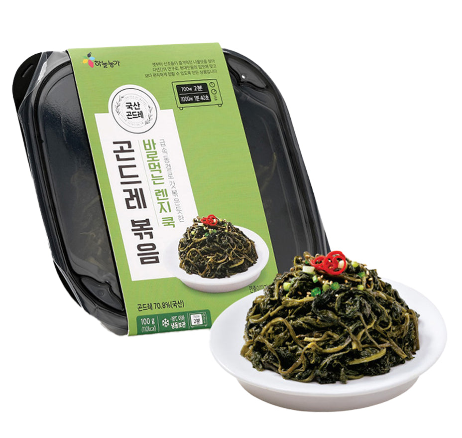 [Free Separate Shipping] Haneul Nongga Ready-to-Eat Seasoned Vegetables 10-Variety, Bibimbap 2-Variety Set