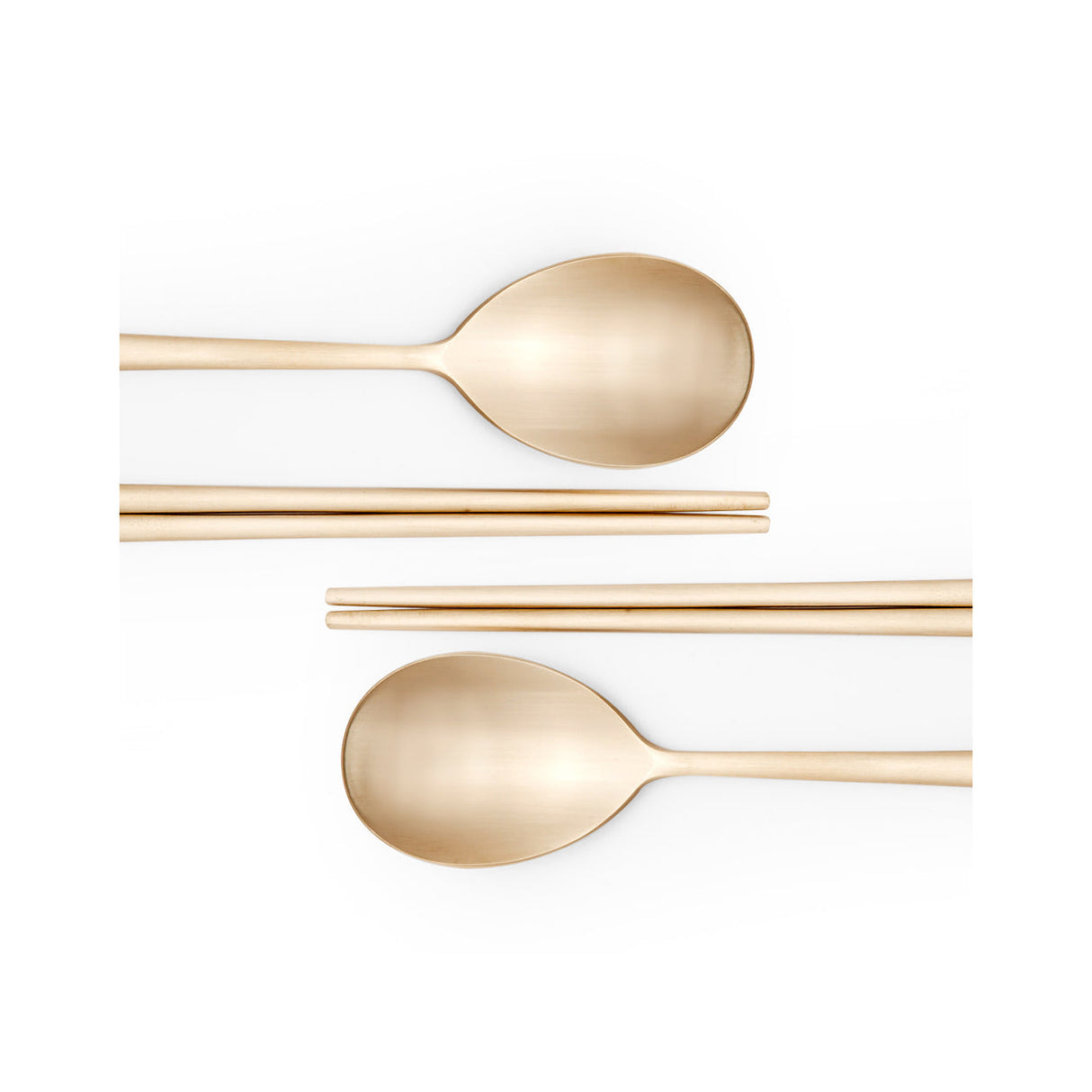[Hankook Ceramic] Brass Cutlery Set of 2