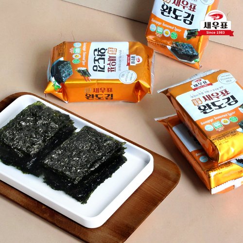 Wando Shrimp Brand 16-Pack Traditional Lunchbox Seaweed