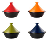[Hankook Ceramic] Rihan Multi-Tajine Mini Heat-Resistant Pot/Steamer (Red, Navy)
