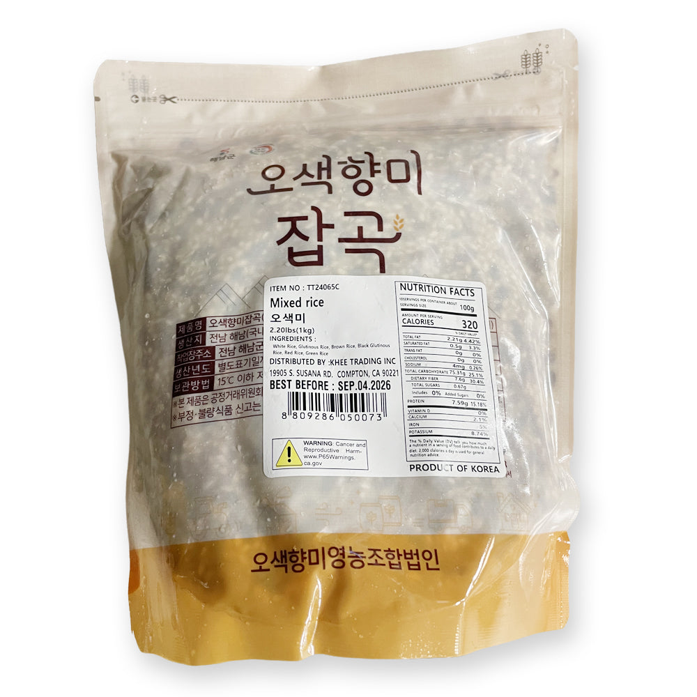 Osaek Hyangmi - Osaek Rice 1kg Milling Date: September 4, 2025