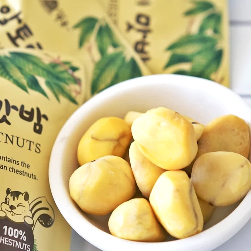 Mt. Jirisan 100% Korean Altori Chestnuts (10 Bags per Order)(EXP.DATE:2/28/2025)