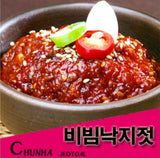 Sokcho Cheonha Jeotgal Bibim Nakji Jeot 250g<br><font color=red>Date of Manufacture-4/20/17</font>