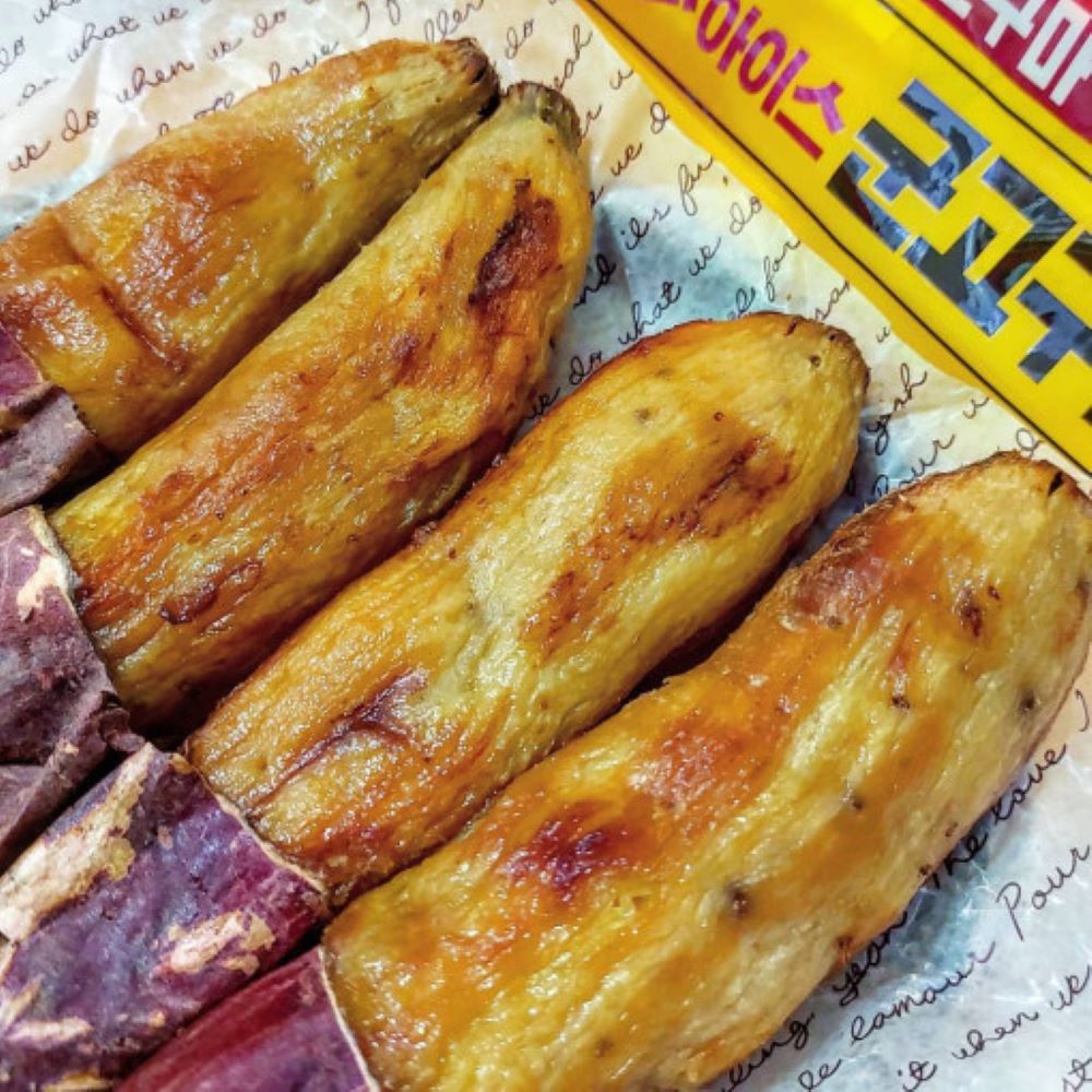 [Free Separate Shipping] Bullo Guma Direct Flame Frozen Roasted Sweet Potatoes 3.5kg (7 Bags)