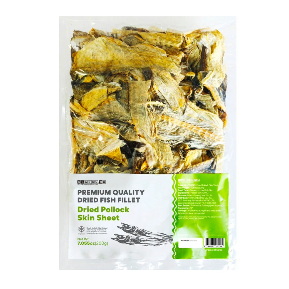 Kkanbu - Premium Dried Pollack Skin 200g