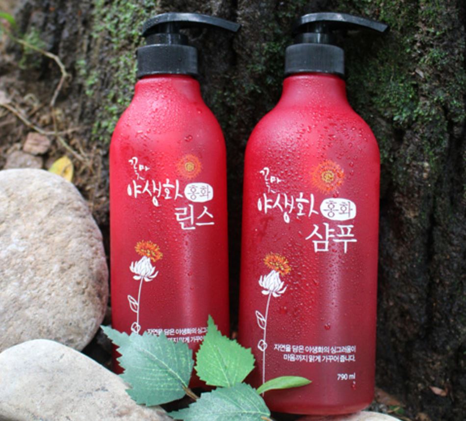 Kkotma Wildflower Safflower Shampoo & Conditioner Set