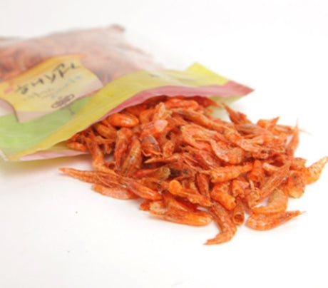 80g of savory and mild Wando dried red shrimp