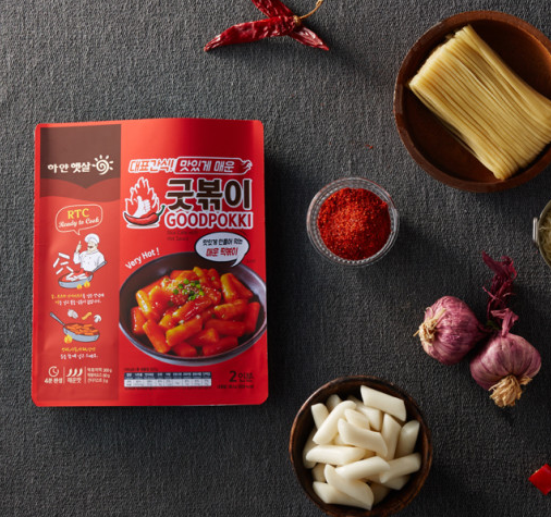 맛있게 매운 쌀떡볶이 굿볶이 매운맛 363g(2인분)