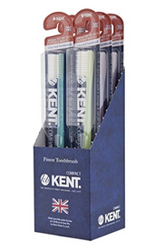 Kent Ultra-fine Bristle Toothbrush (6-pack)